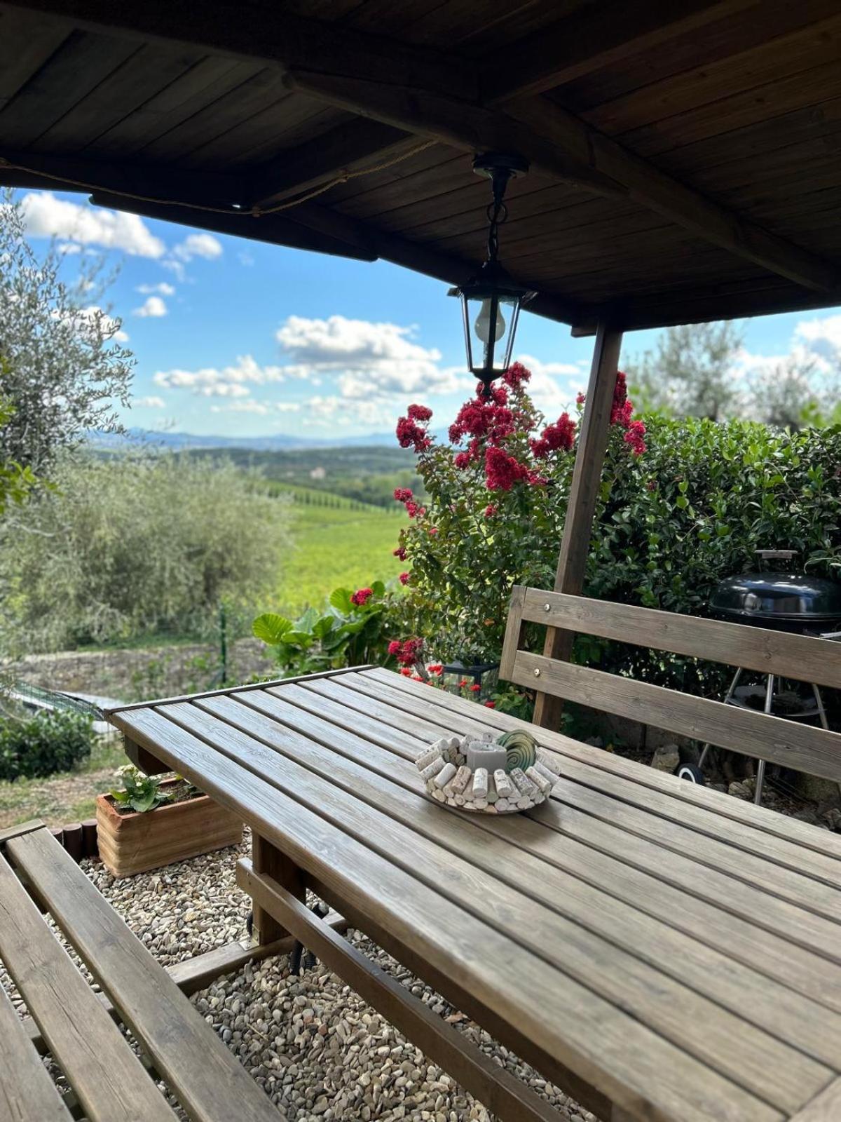 Casa Guardiavigna In Chianti Appartement San Gusme Buitenkant foto